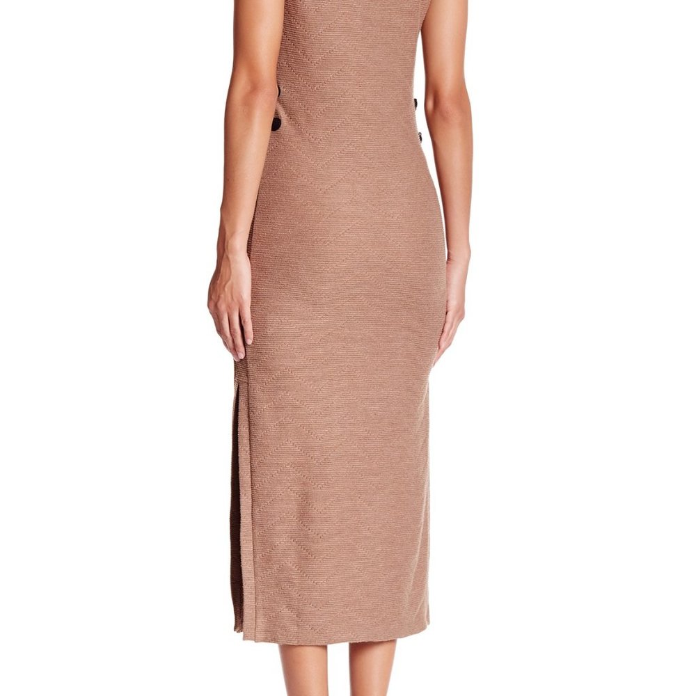 HYFVE Ribbed Turtleneck Midi Dress - Picture 2 of 4